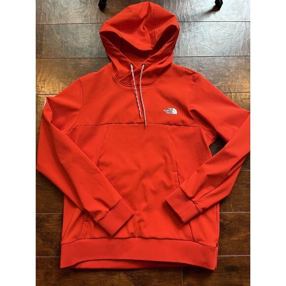 THE NORTH FACE Tekno Ridge Orange Hoody Pullover Jacket Womens M - Picture 1 of 9